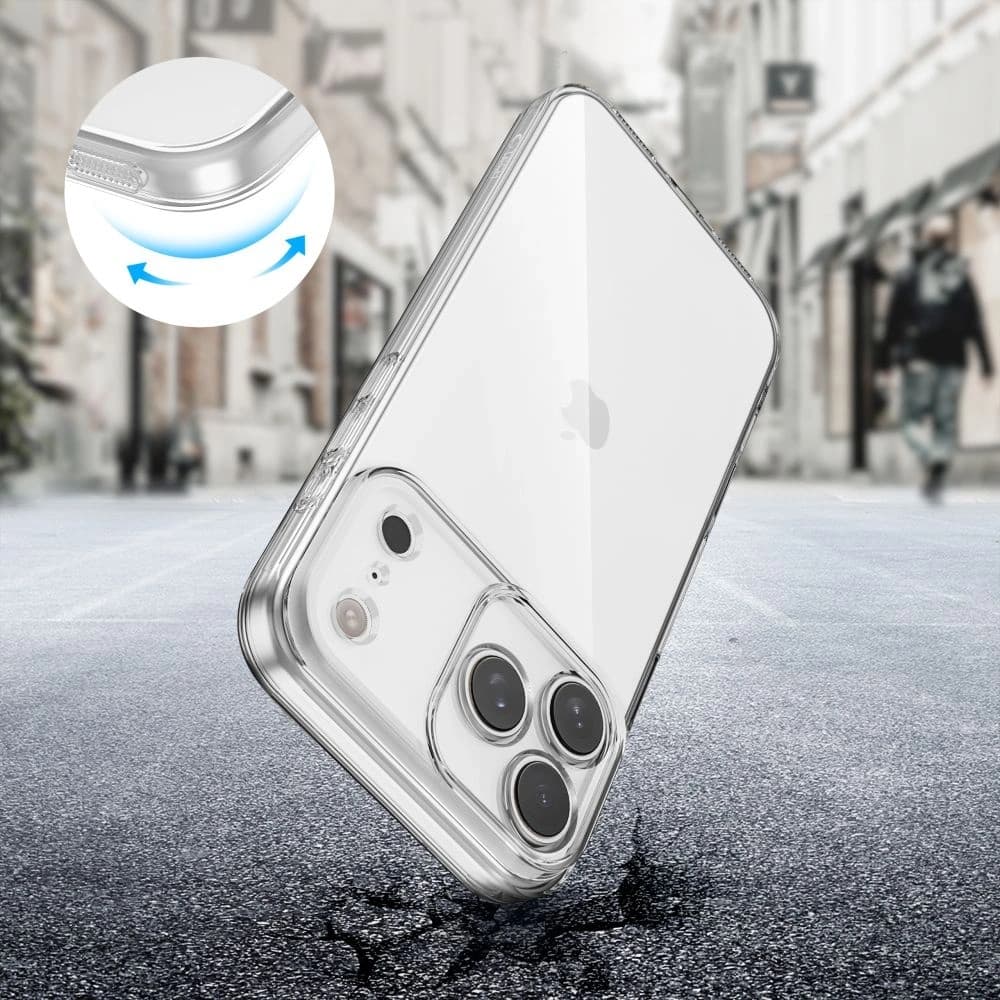 Tech-Protect FlexAir Apple iPhone 17 Pro Max Clear - 3