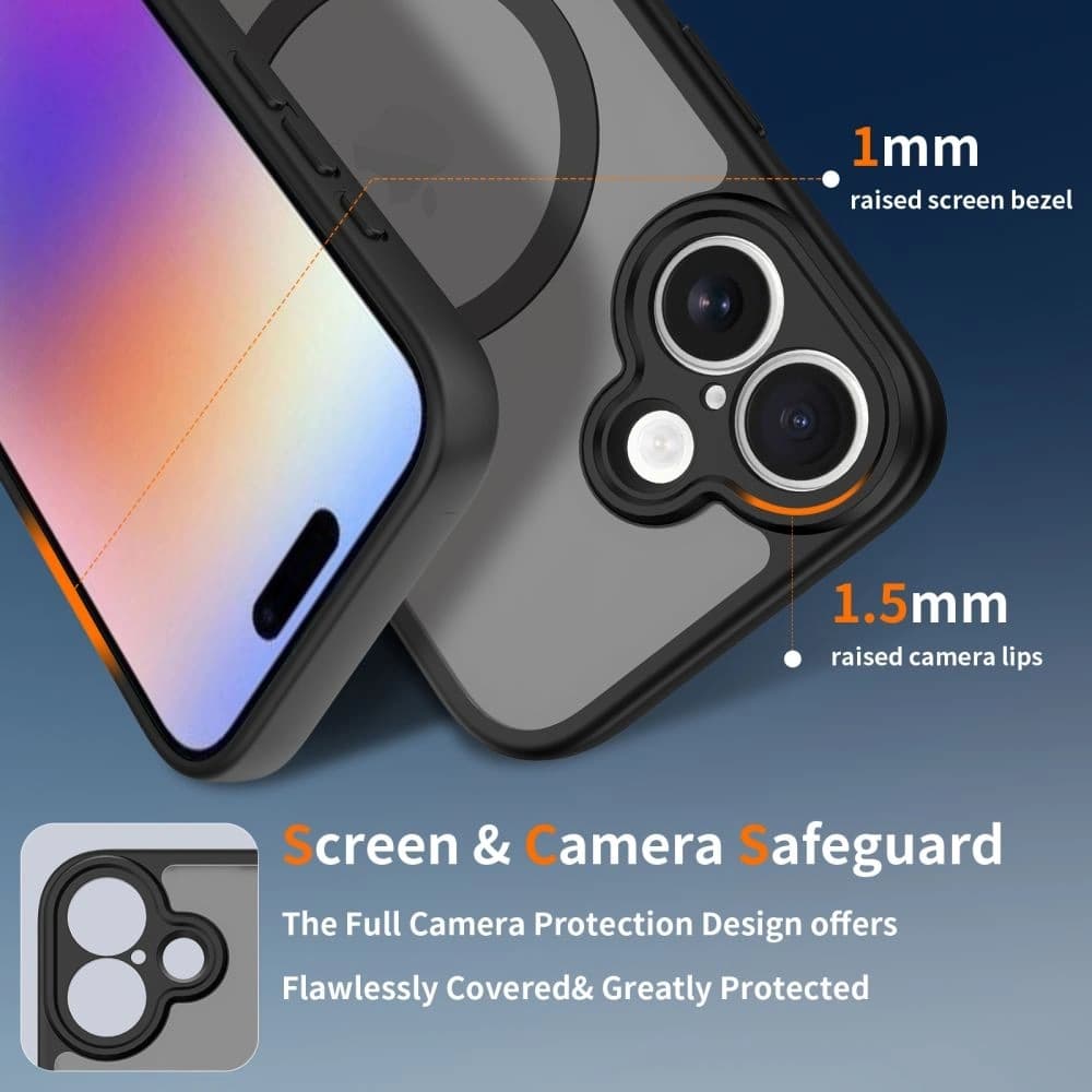 Tech-Protect BasicMag MagSafe Apple iPhone 17 Matte Black - 2