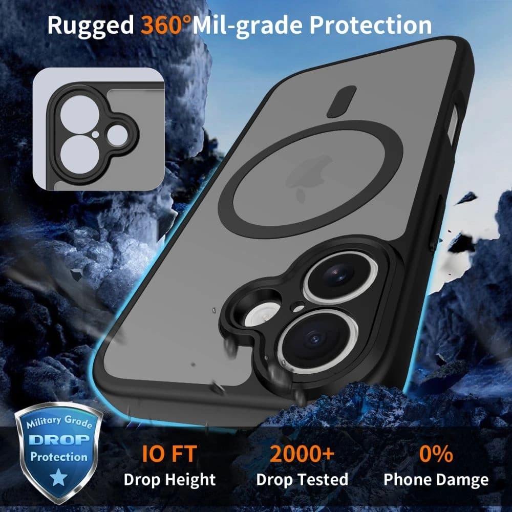 Tech-Protect BasicMag MagSafe Apple iPhone 17 Matte Black - 3