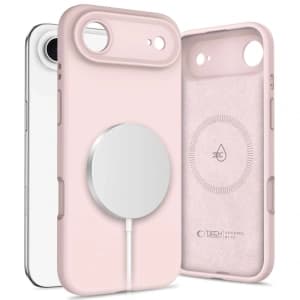 Tech-Protect Silicone MagSafe Apple iPhone Air Pink Pearl