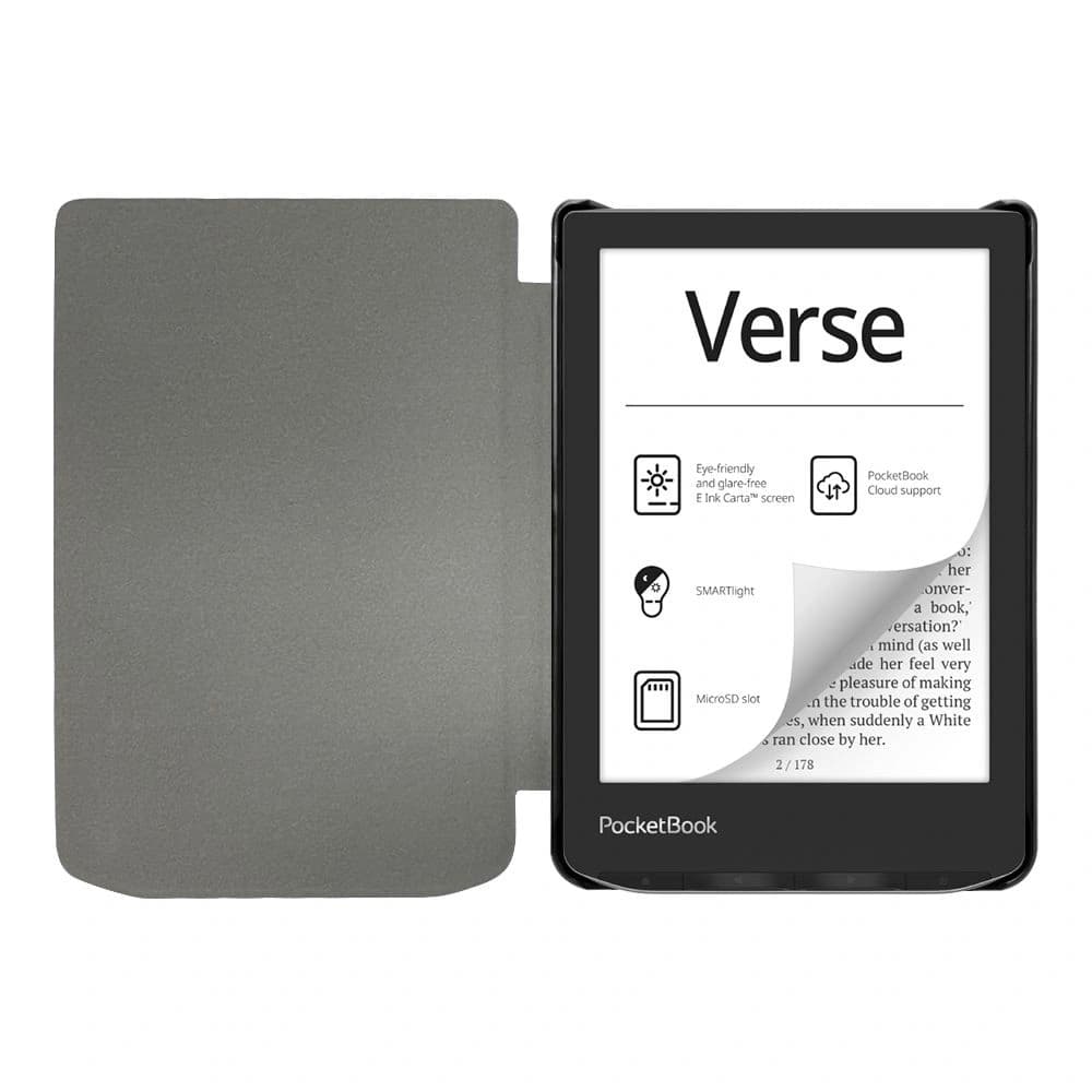 Tech-Protect Smartcase Pocketbook Verse / Pro / Lite Schwarz - 2