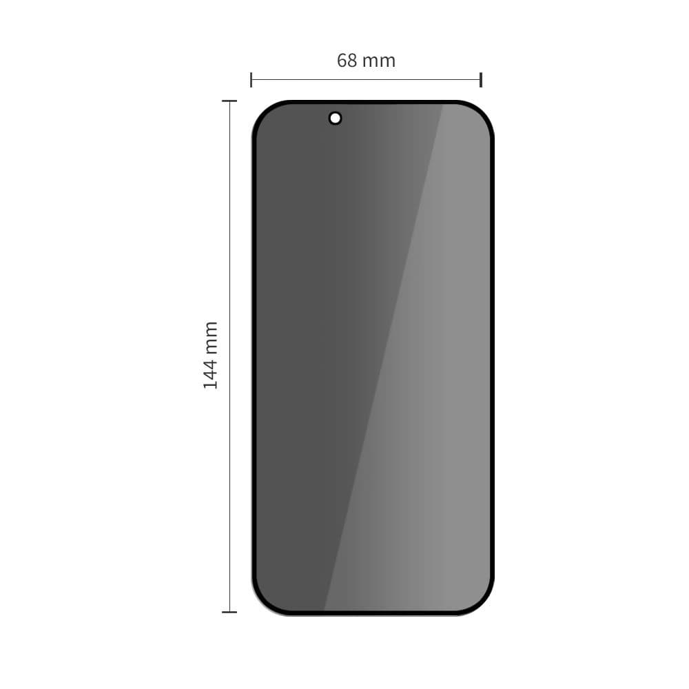 Tech-Protect Quick Set Spy+ Apple iPhone 13 / 13 Pro / 14 / 16e Datenschutz [2 PACK] - 2