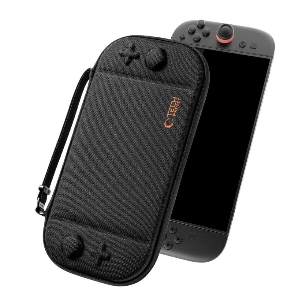 Tech-Protect Slim Pouch Nintendo Switch 2 Schwarz - 2
