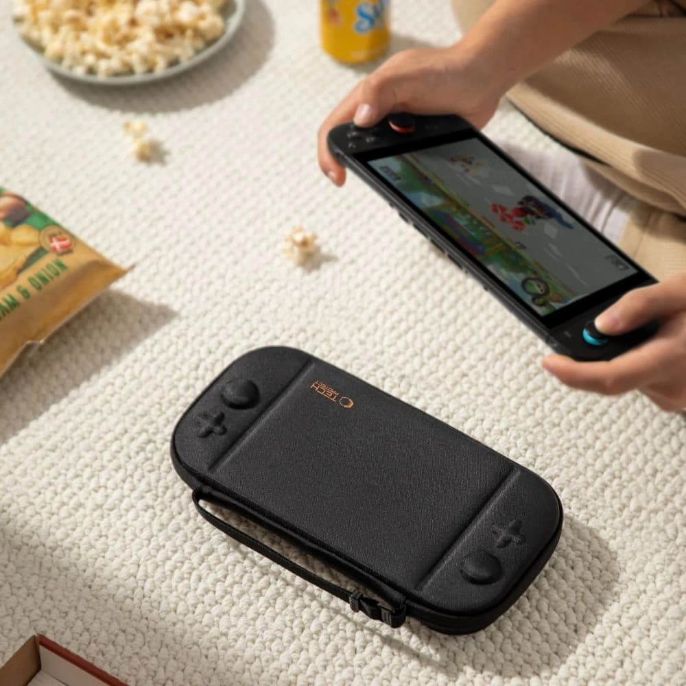 Tech-Protect Slim Pouch Nintendo Switch 2 Schwarz - 10