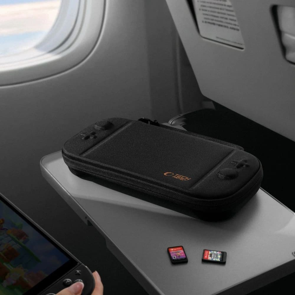 Tech-Protect Slim Pouch Nintendo Switch 2 Schwarz - 11