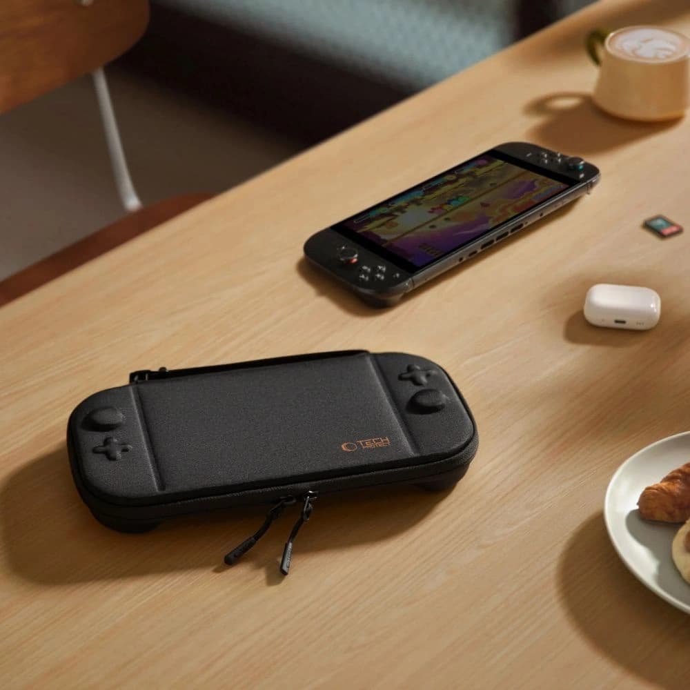 Tech-Protect Slim Pouch Nintendo Switch 2 Schwarz - 12