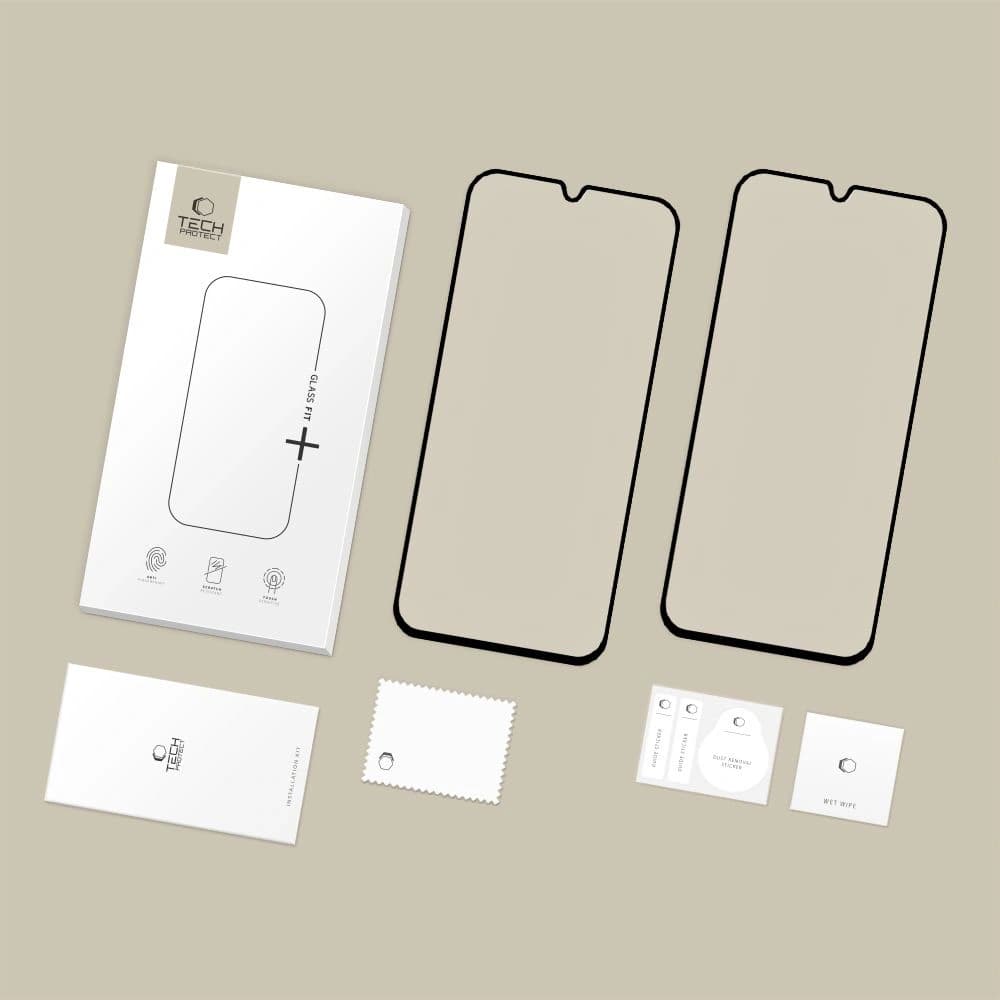 Tech-Protect Glass Fit+ Samsung Galaxy A16 4G / 5G / A26 5G / A17 4G / 5G Black [2 PACK] - 7