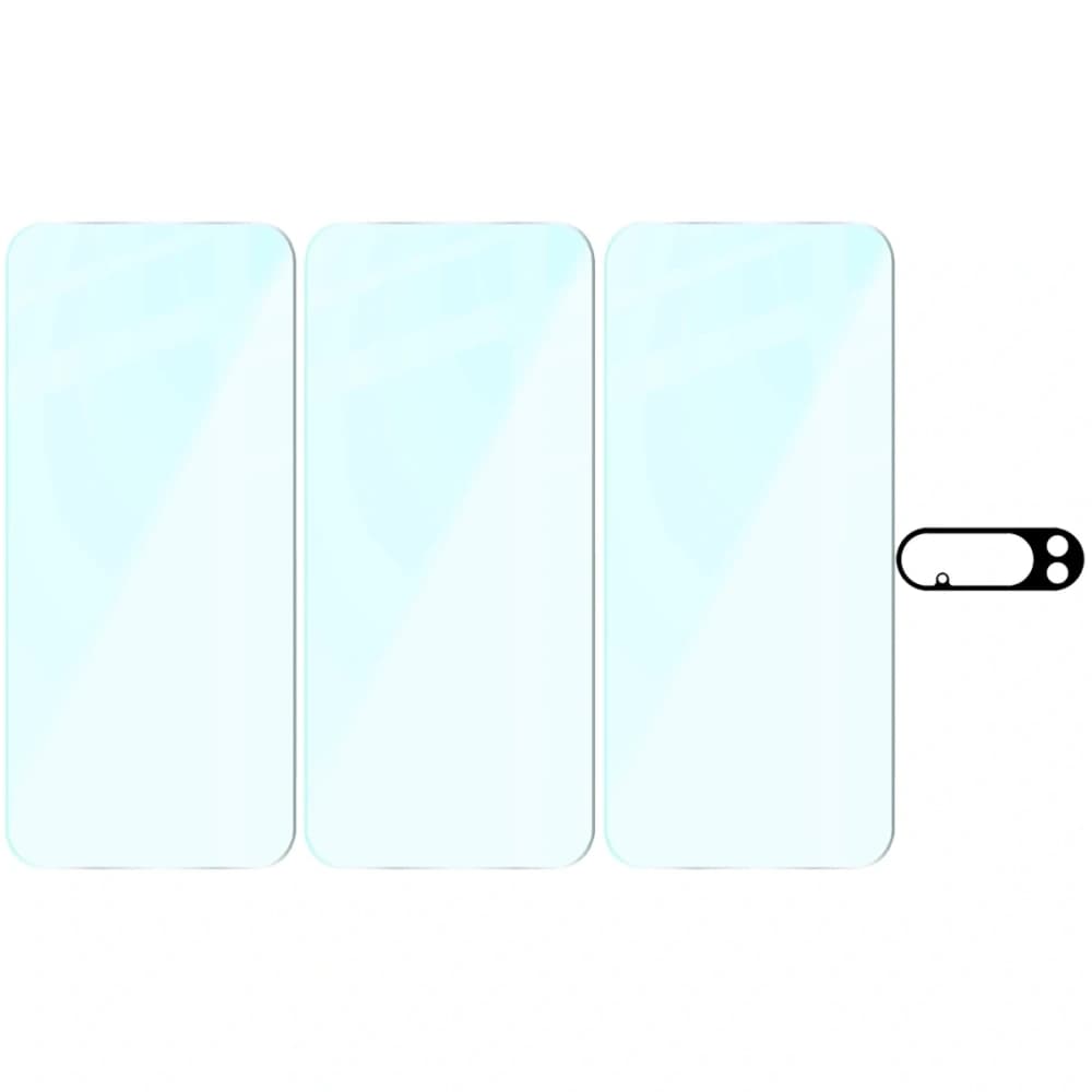 Bizon Glass Clear Pack 3x Bildschirmglas + Kameraglas Google Pixel 10 Pro - 6