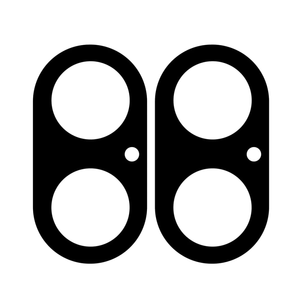 Bizon Glass Lens Apple iPhone 17 [2 PACK] - 3