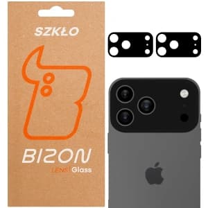 Szkło na aparat Bizon Glass Lens do Apple iPhone 17 Pro Max [2 PACK]