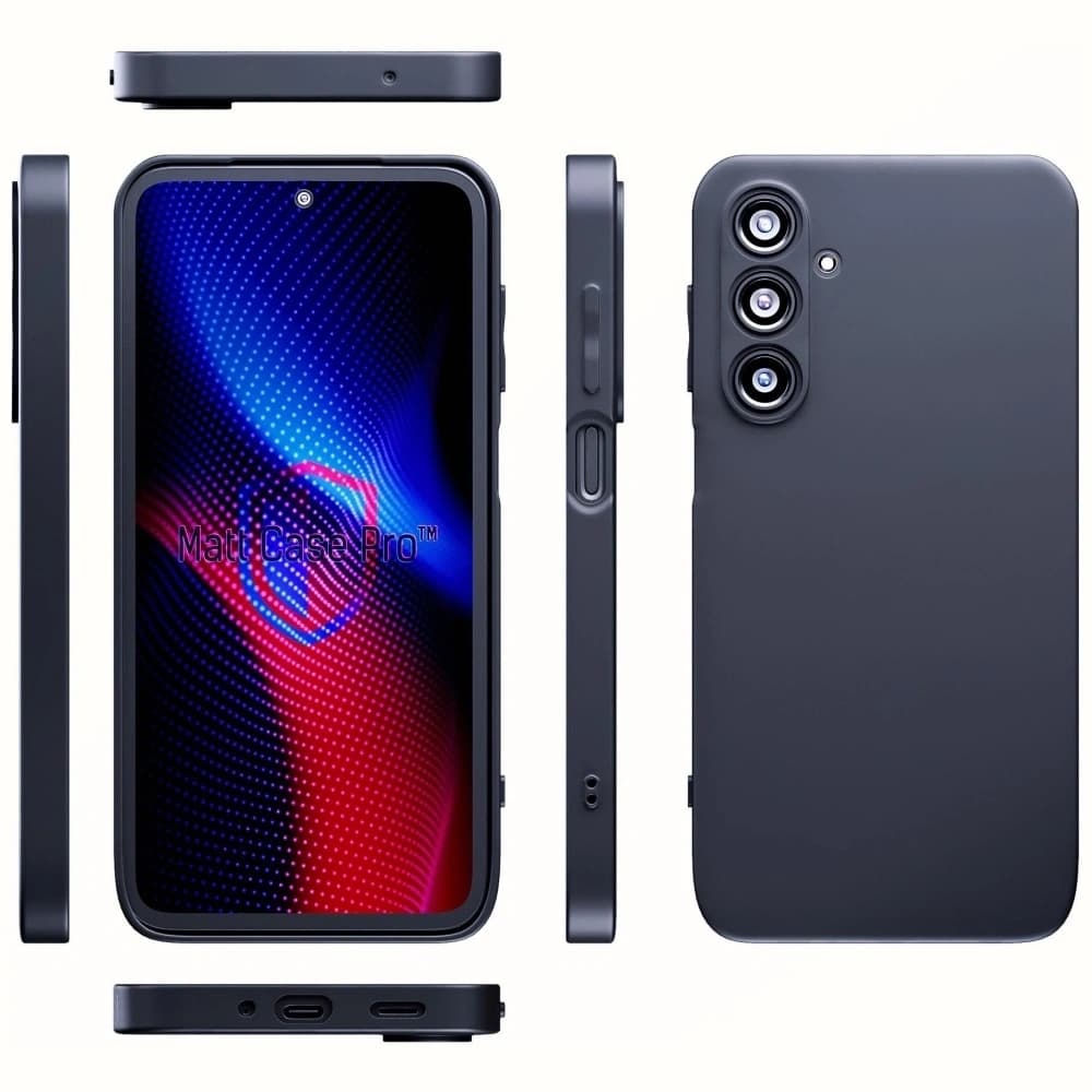 [CR] 3MK Matt Case Pro Samsung Galaxy M35 5G black - 4