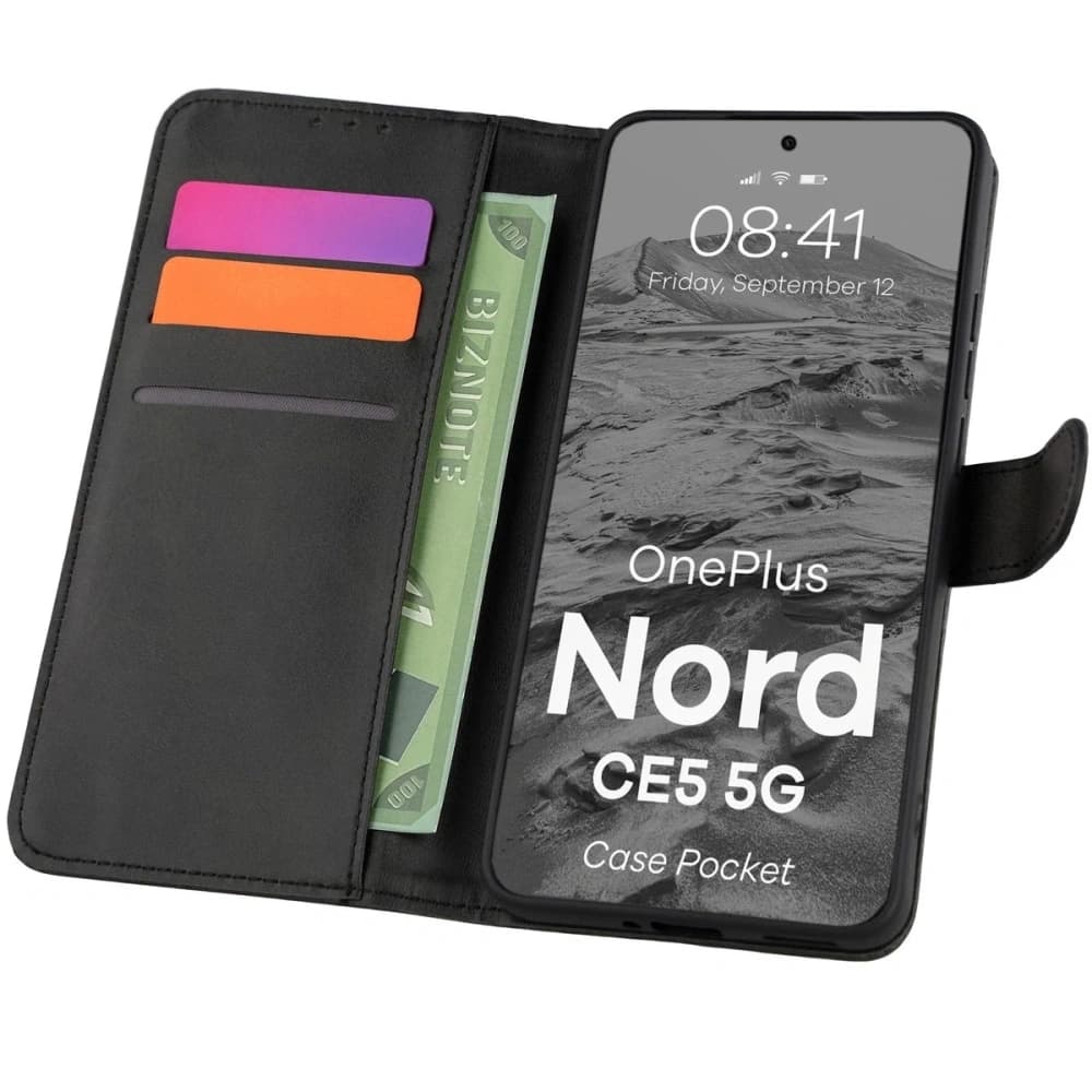 Bizon Case Pocket OnePlus Nord CE5 5G black - 1