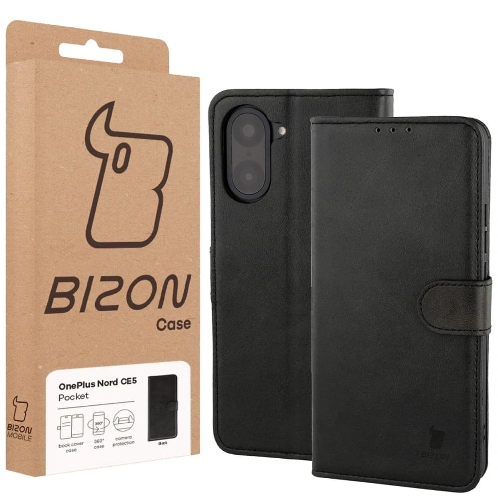 Bizon Case Pocket OnePlus Nord CE5 5G black - 6