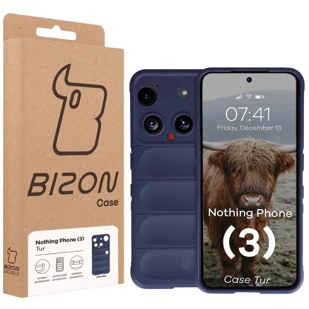 Bizon Case Tur Nothing Phone (3) marineblau - 8