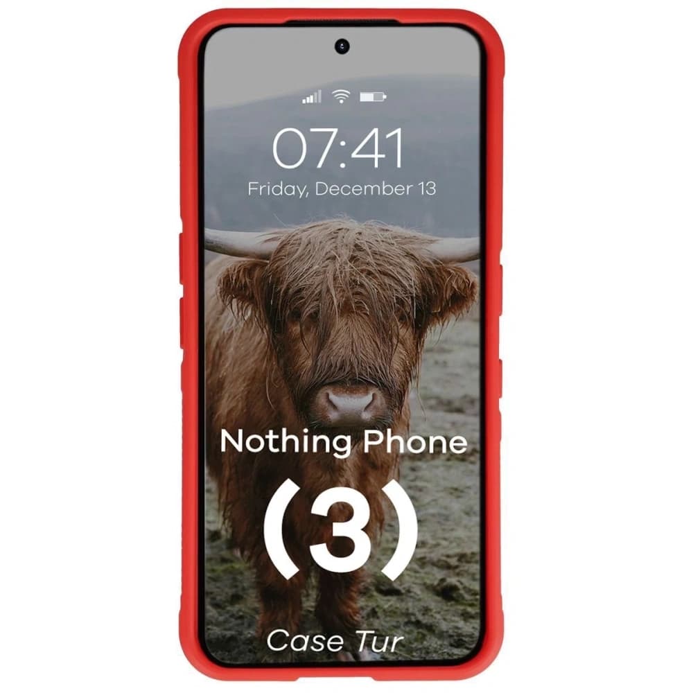 Bizon Case Tur Nothing Phone (3) red - 5