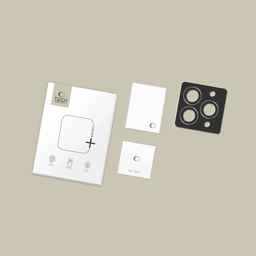 Tech-Protect Camring Fit+ Apple iPhone 14 Pro / 14 Pro Max / 15 Pro / 15 Pro Max / 16 Pro / 16 Pro Max / 17 Pro / 17 Pro Max Black - 4