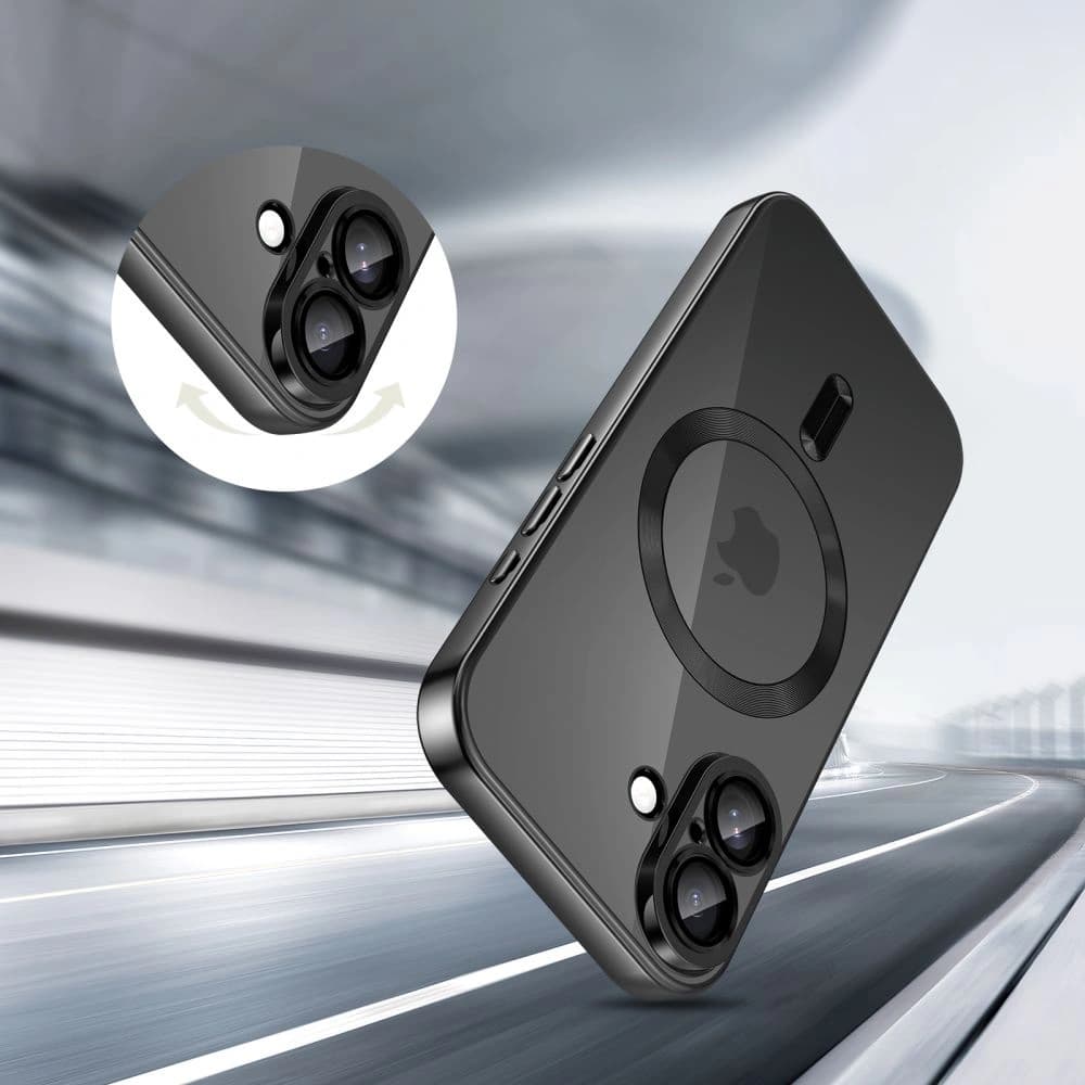 Tech-Protect MagFlex MagSafe Apple iPhone 17 Shiny Black - 4