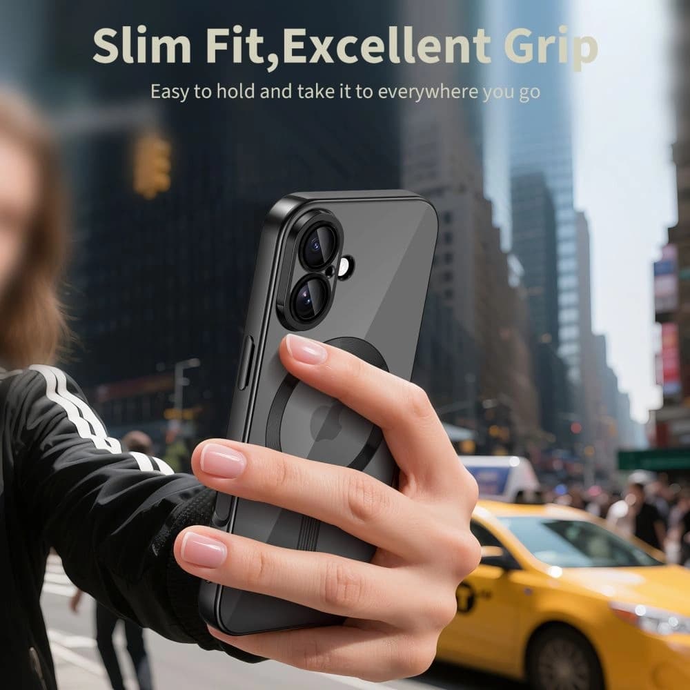 Tech-Protect MagFlex MagSafe Apple iPhone 17 Shiny Black - 5