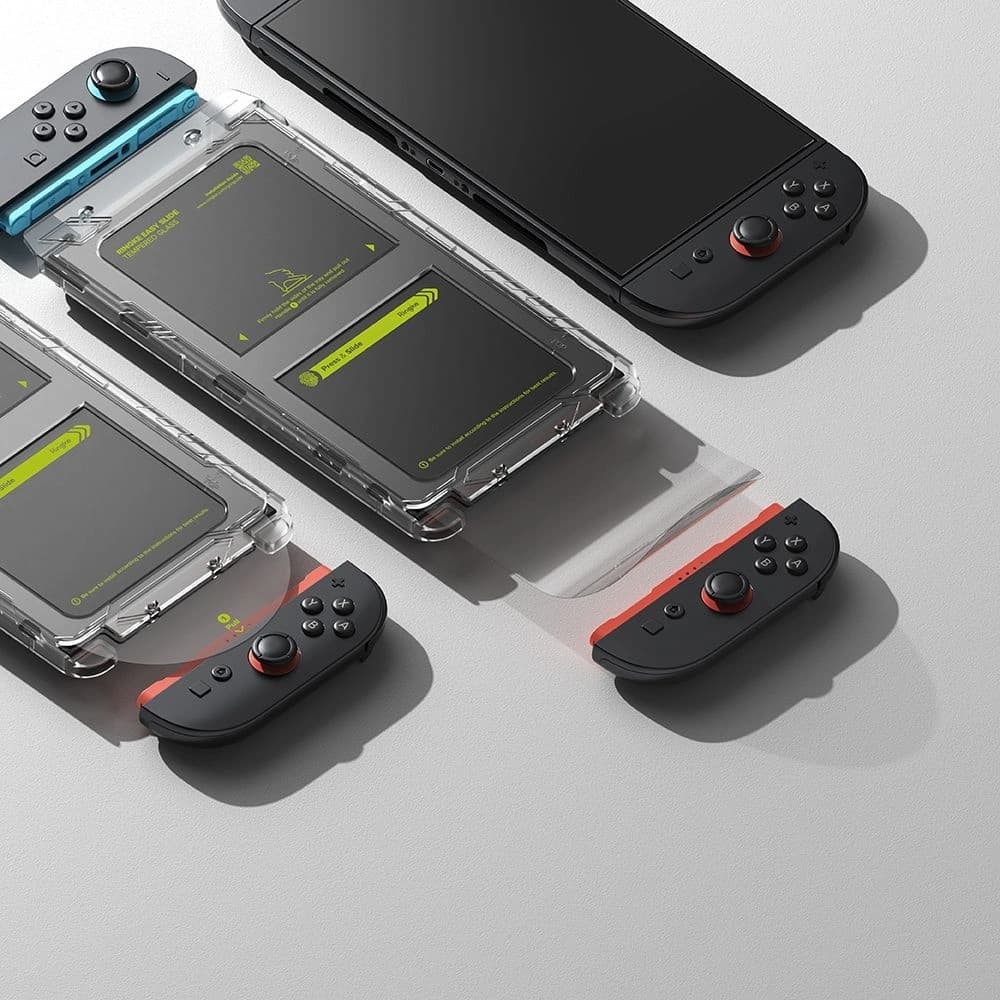 Ringke Easy Slide Nintendo Switch 2 Clear [2 PACK] - 4
