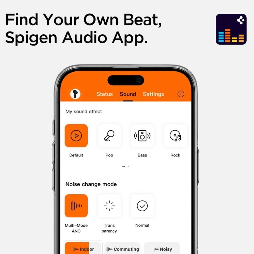 Spigen SA2400 ANC In-ear Earphone Black - 8