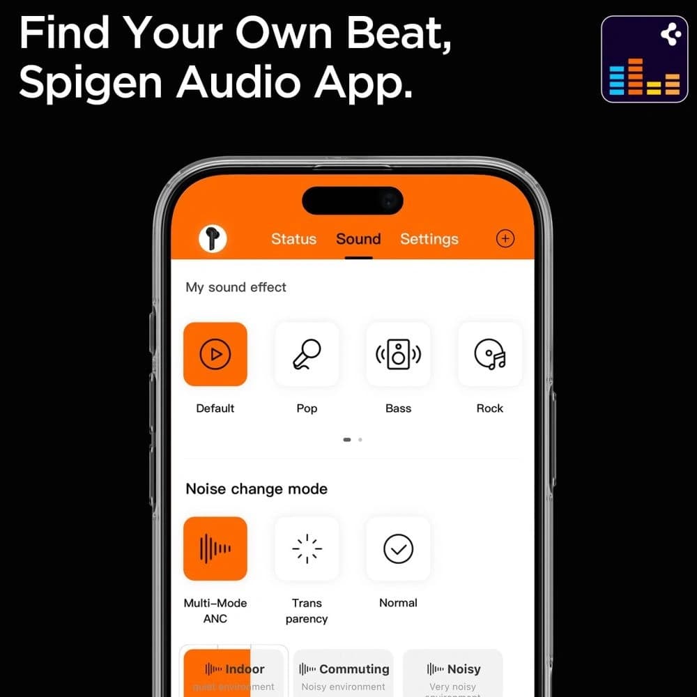 Spigen SA2401 ANC Pro In-ear Kopfhörer Weiß - 8