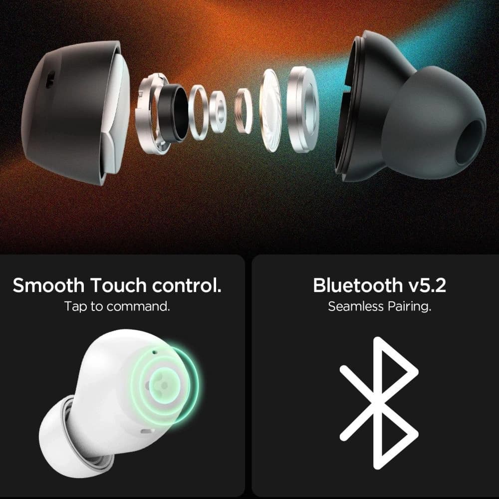 Spigen SA2401 ANC Pro In-ear Earphone Black - 7