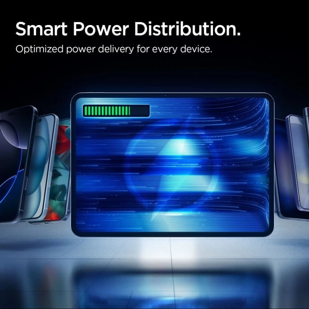 Spigen Essentail EA2210 Power Bank 10000mAh 22.5W Schwarz - 5