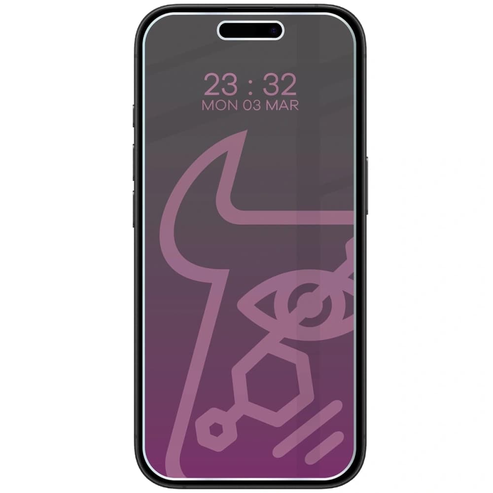 Bizon Privacy Glass Mule Shadow Apple iPhone 16 matt - 4