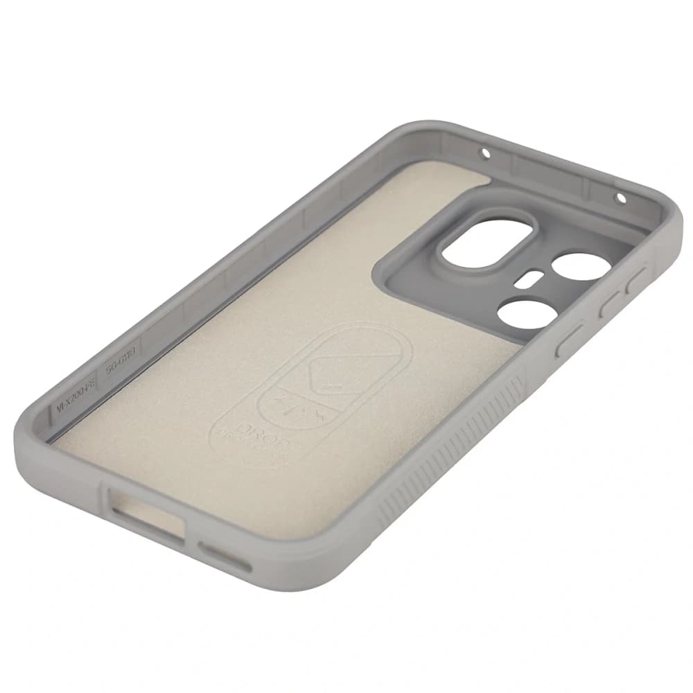 Bizon Case Tur Vivo X200 FE light grey - 4