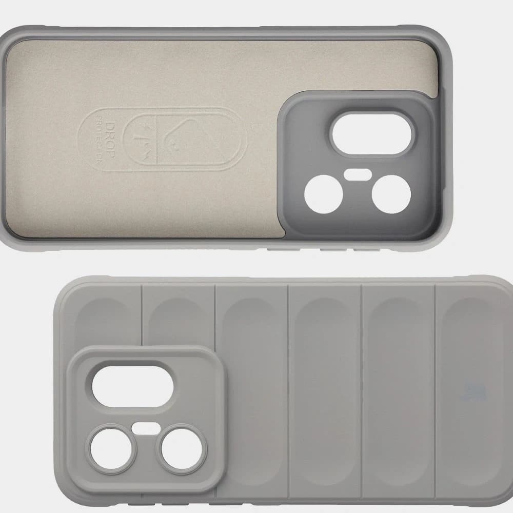 Bizon Case Tur Vivo X200 FE light grey - 6