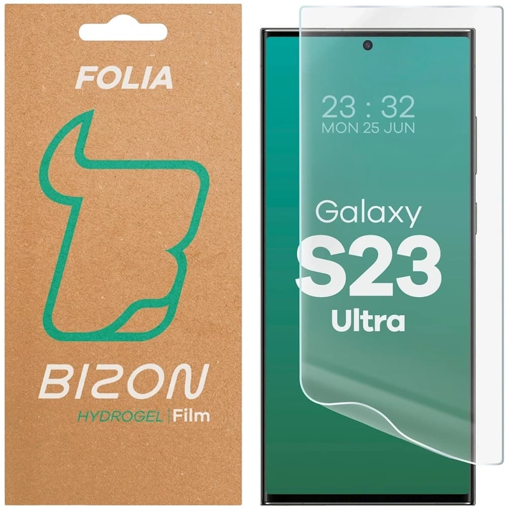 Bizon Glass Hydrogel Front Samsung Galaxy S23 Ultra - 1