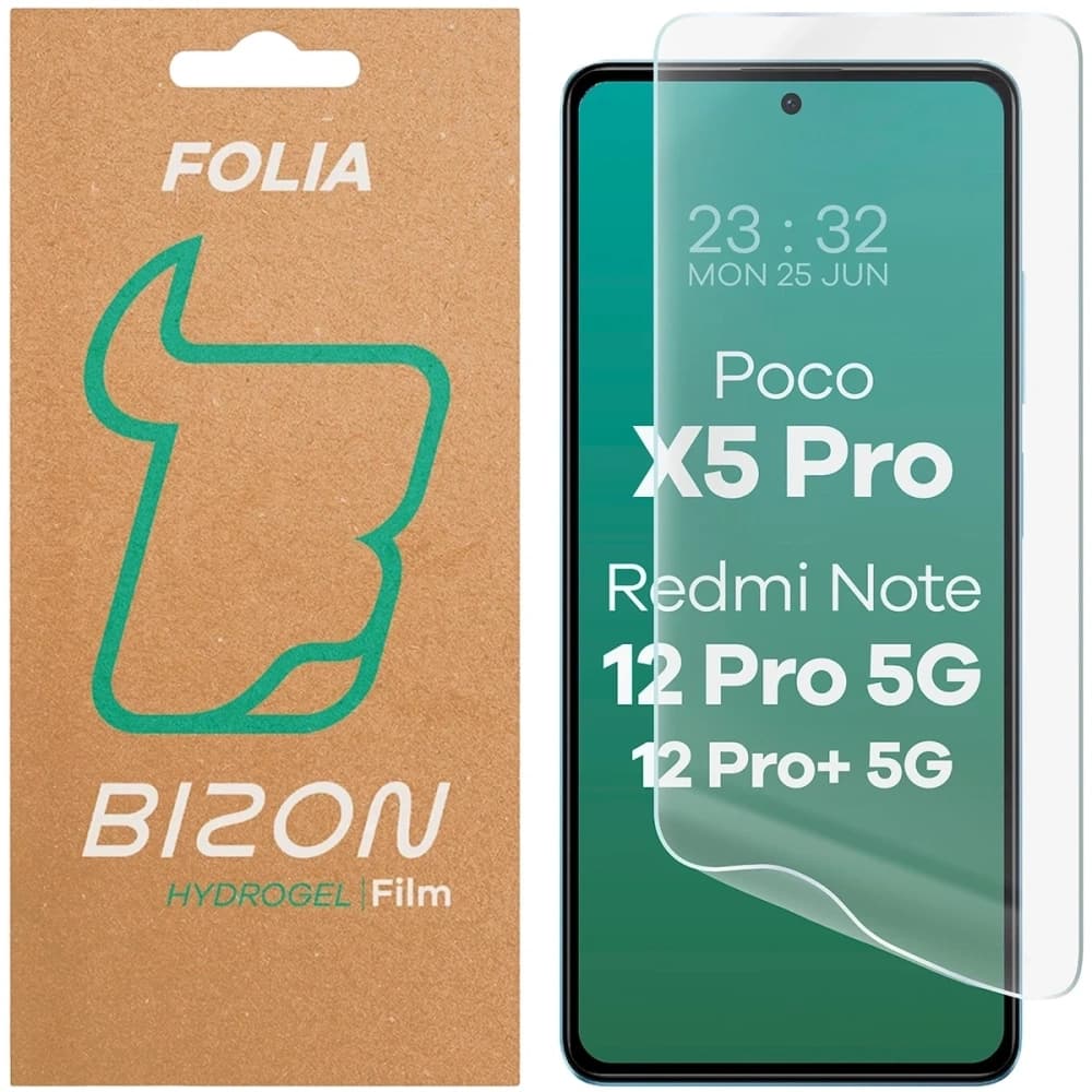 Bizon Glass Hydrogel Front Xiaomi POCO X5 Pro - 1