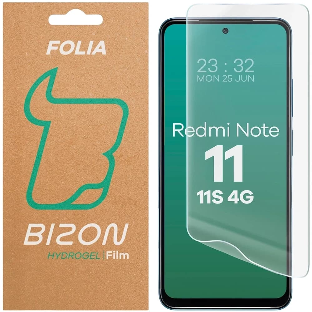 Bizon Glass Hydrogel Front Xiaomi Redmi Note 11 / 11S 4G - 1