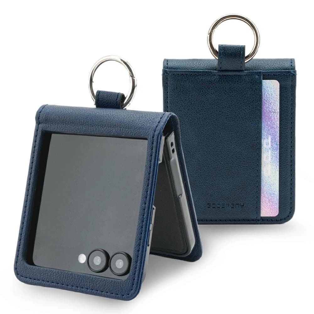 Mercury Basic Tagebuch Samsung Galaxy Z Flip7 marineblau - 1