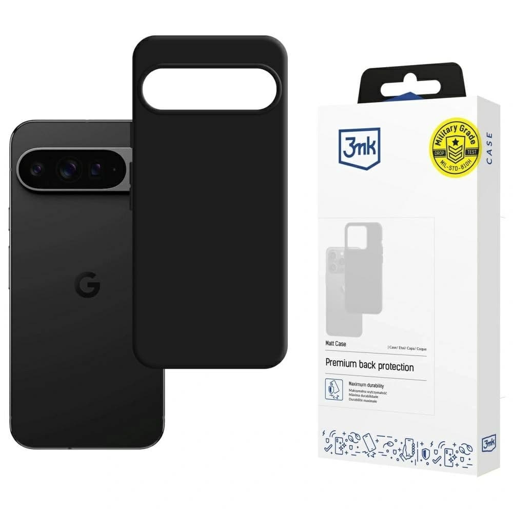 3MK Matt Case Google Pixel 10 Pro XL schwarz - 1