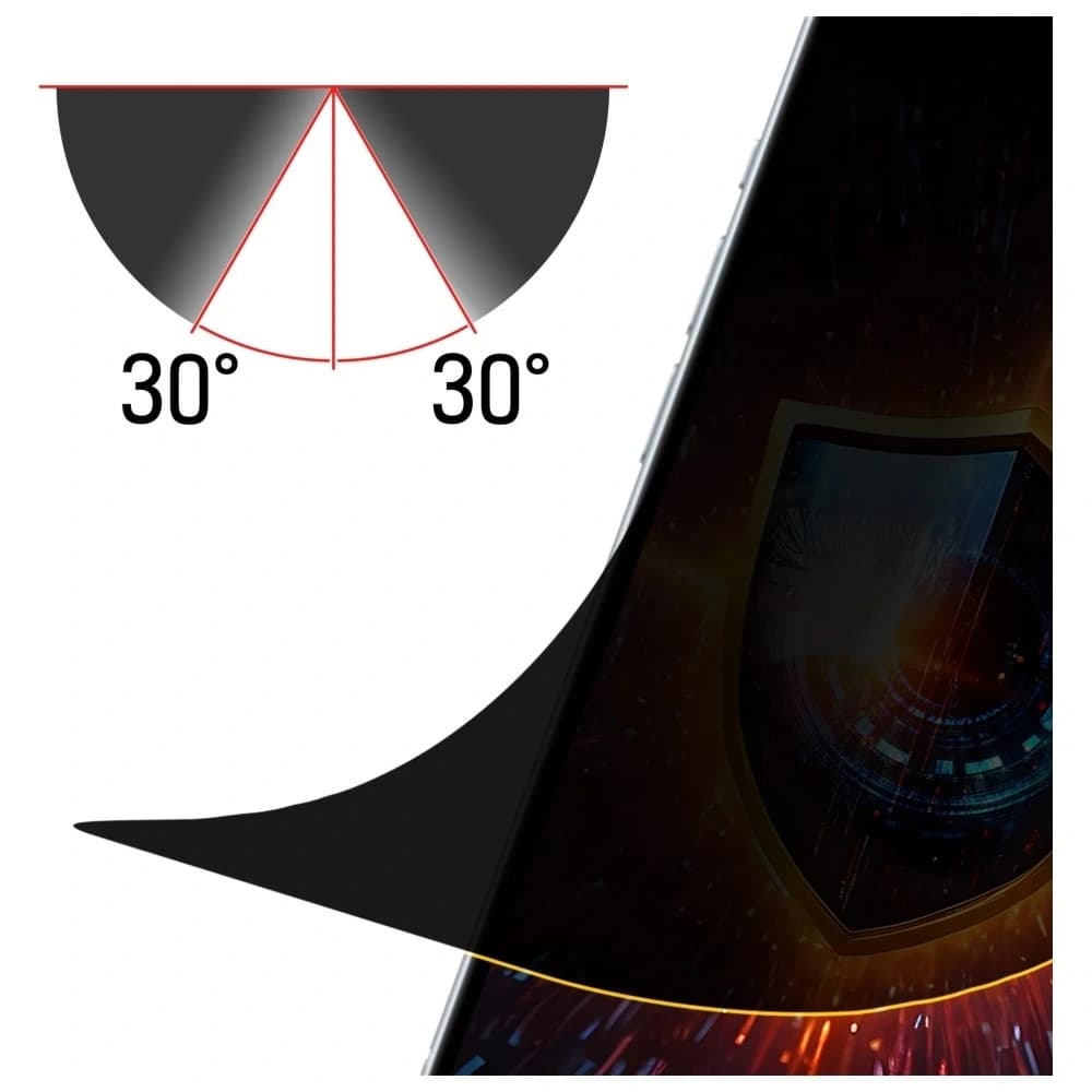 3MK Silky Matt Privacy Apple iPhone Air - 2