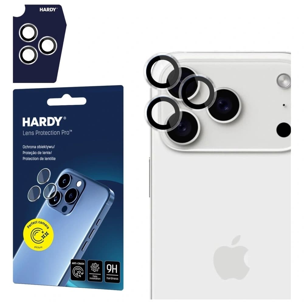 3MK HARDY Lens Protection Pro Apple iPhone 17 Pro /17 Pro Max clear - 1