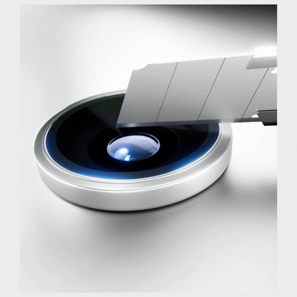 3MK HARDY Linsenschutz Pro Apple iPhone 17 Pro / 17 Pro Max silber - 5