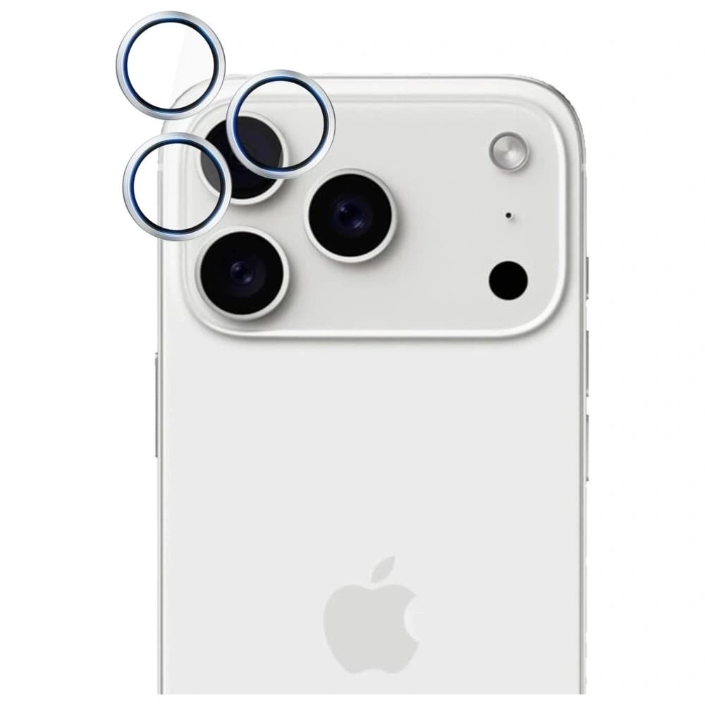 3MK HARDY Linsenschutz Pro Apple iPhone 17 Pro / 17 Pro Max silber - 6