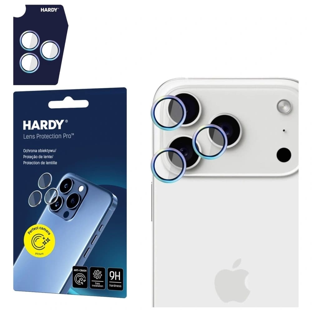 3MK HARDY Lens Protection Pro Apple iPhone 17 Pro /17 Pro Max rainbow - 1