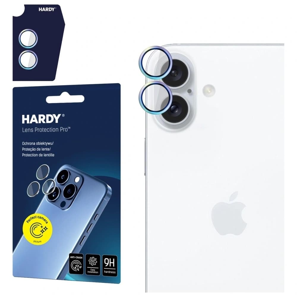 3MK HARDY Linsenschutz Pro Apple iPhone 17 Regenbogen - 1
