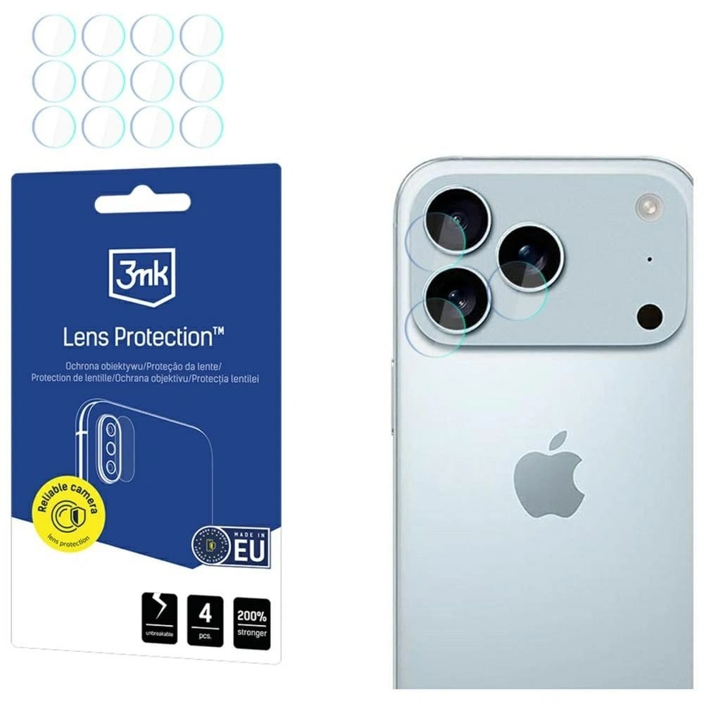 3MK Linsenschutz Apple iPhone 17 Pro Max [4 PACK] - 1