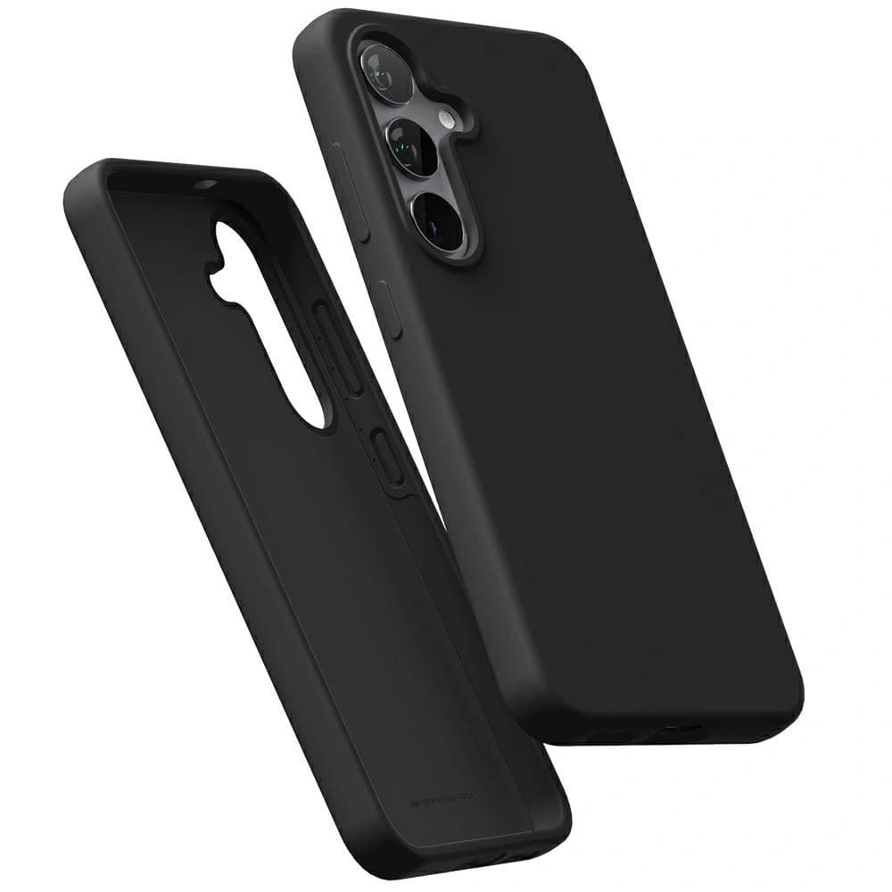 Mercury Pure MagSafe Silicone Samsung Galaxy S25+ Plus black - 1