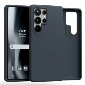 Mercury Pure MagSafe Silikon Samsung Galaxy S25 Ultra marineblau