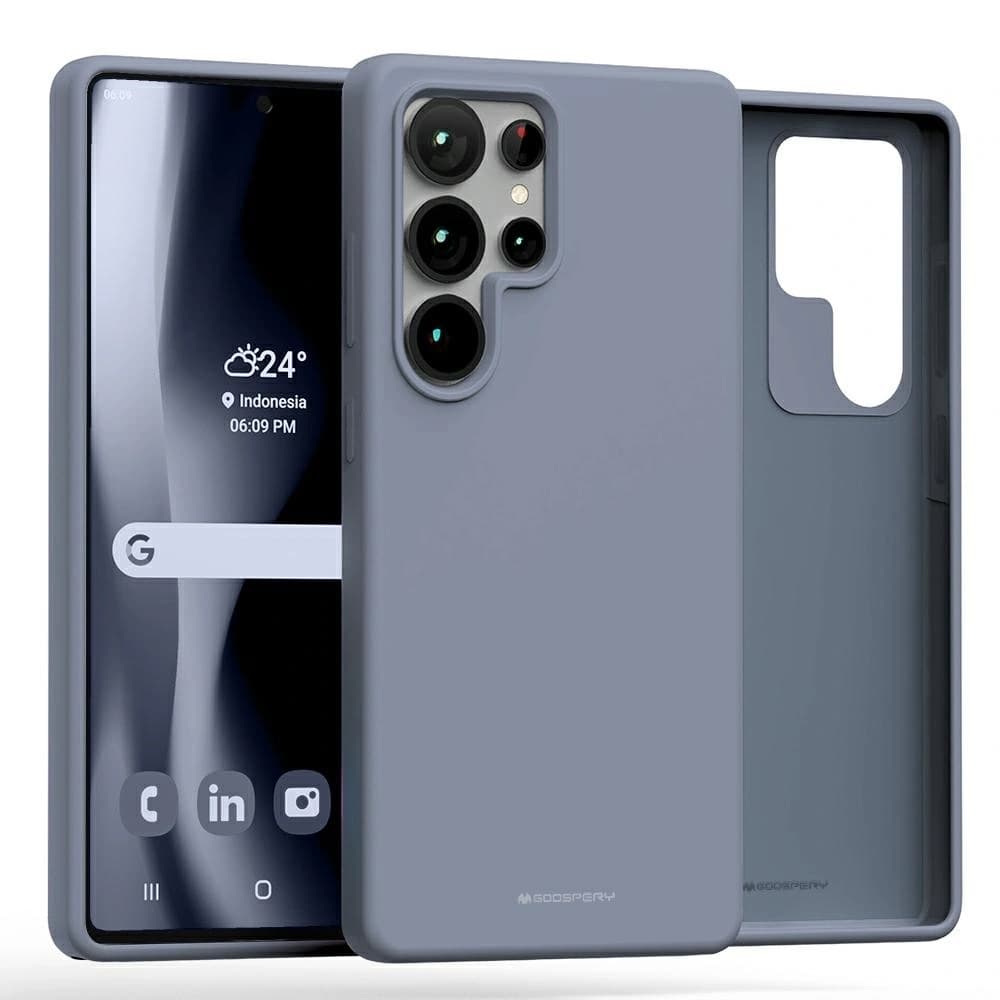 Mercury Pure MagSafe Silikon Samsung Galaxy S25 Ultra Lavendel - 1