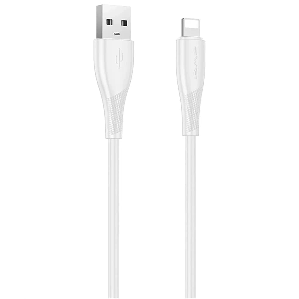 AWEI CL-182L USB-A / Lightning Kabel 1m weiß - 1