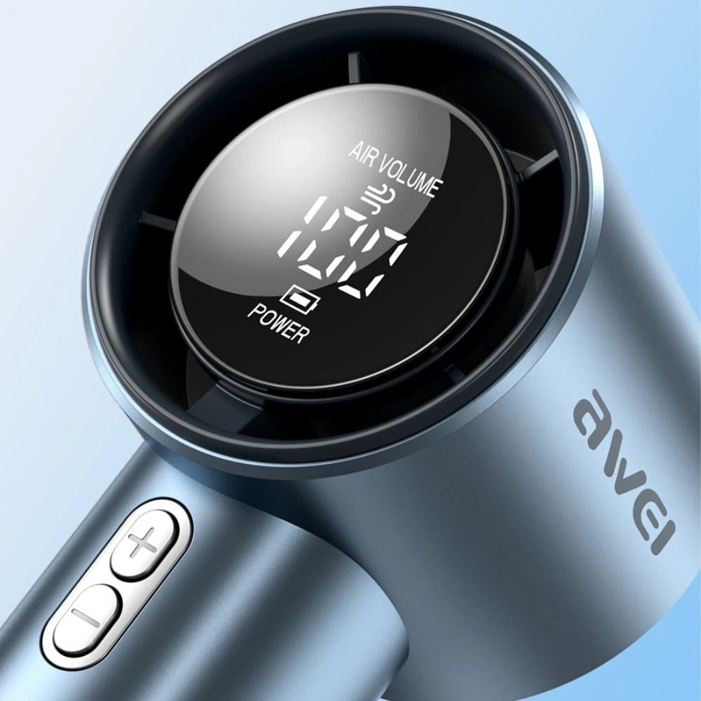 AWEI F38 Mini Taschenventilator blau - 2