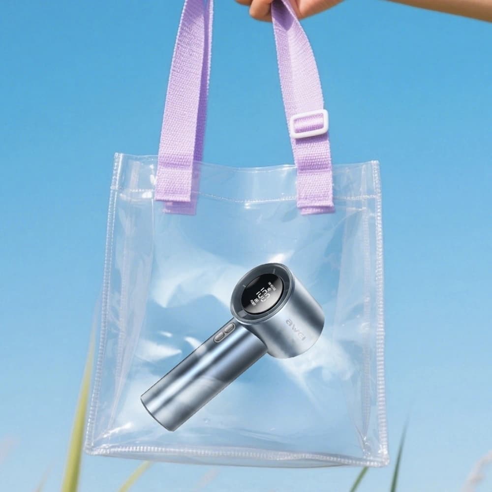 AWEI F38 Mini Taschenventilator blau - 3