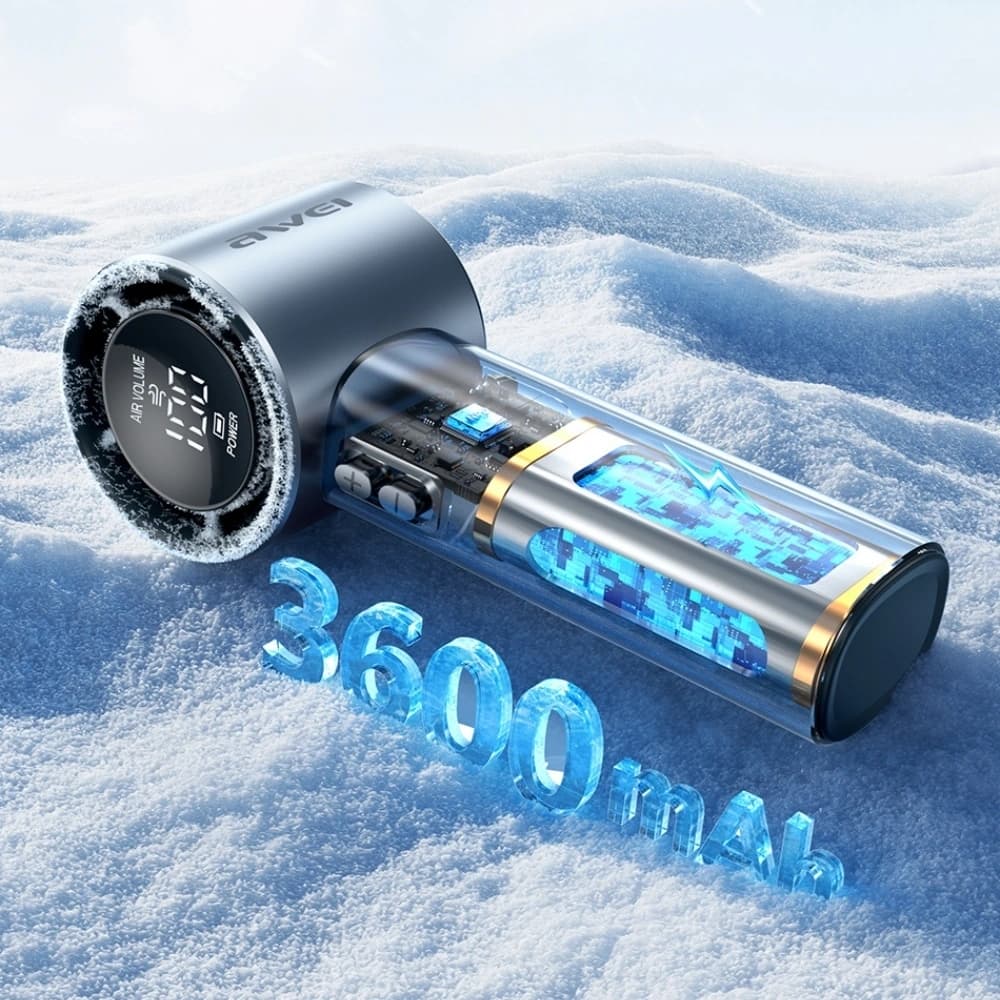 AWEI F38 Mini Taschenventilator blau - 5