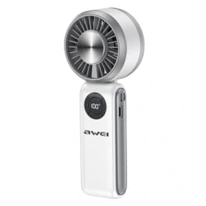 AWEI F39 Schneller Eis Mini Taschenventilator weiß
